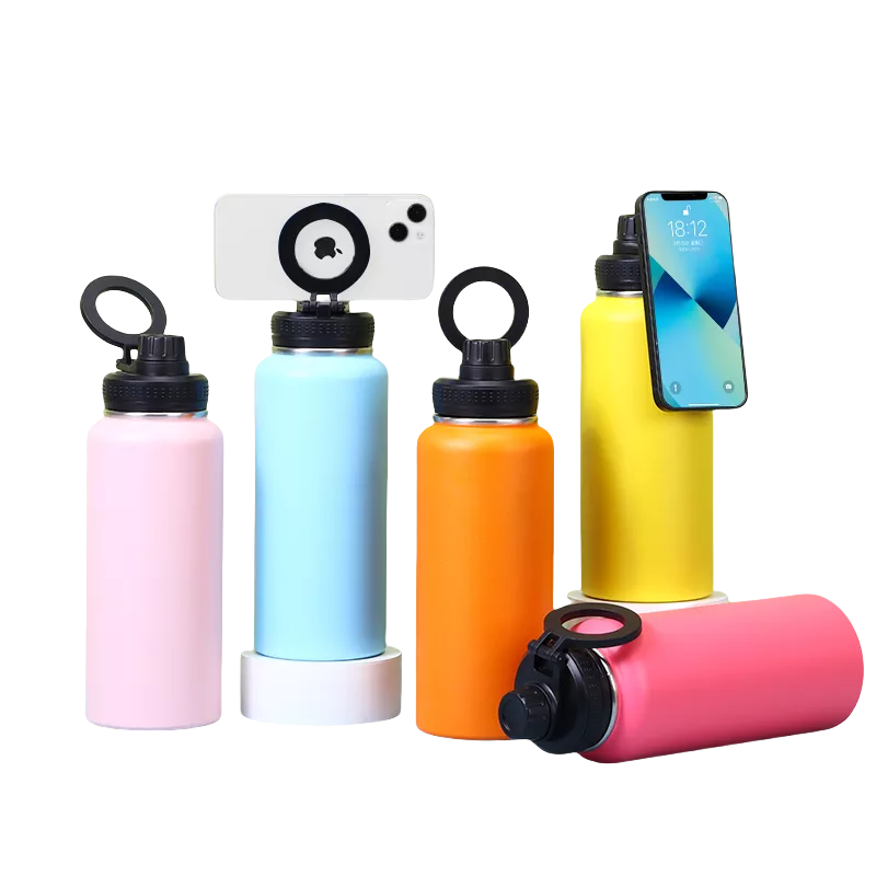 350ml/500ml /800ml/1L Magnetic Lid Water Bottle